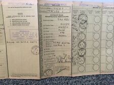 MORRIS VAN PETROL 1957 BLUE CLASSIC VINTAGE RF60 LOGBOOK MEMORABILIA