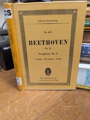 Beethoven symphony 2 d - beethoven:, no.