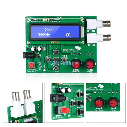 Dds lcd function generator - function,