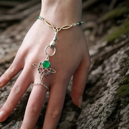Celtic knot wicca slave chain - knot,
