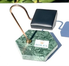 Rolex Jewellery Shop Counter Desk Jewellers Display Marble Based Watch Stand