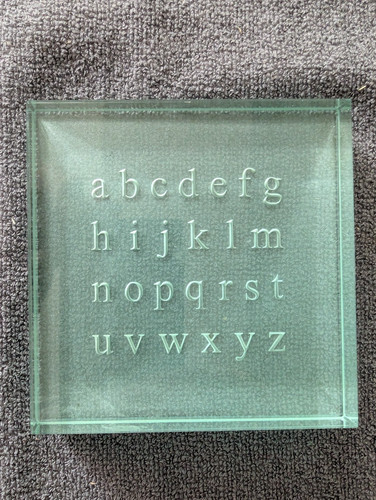 Unusual unique z alphabet - /,
