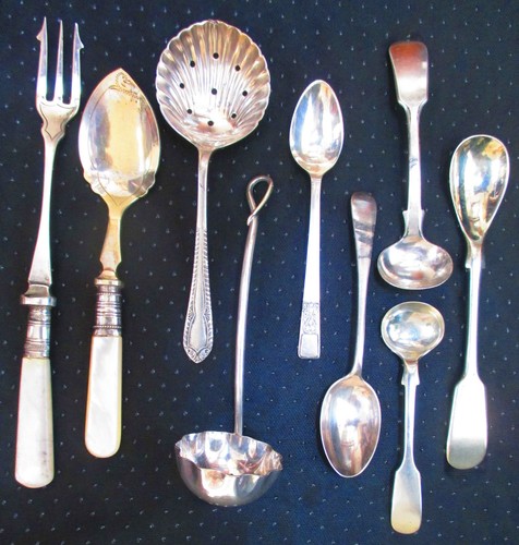 Jam mustard sugar spoons - jam,