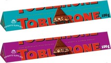 2 x TOBLERONE Milk, White