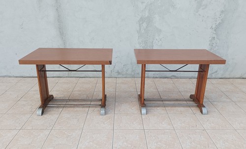 Pair bistro tables - pair, formica