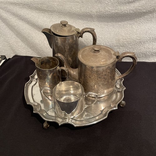 Silver plated piece tea - silver,