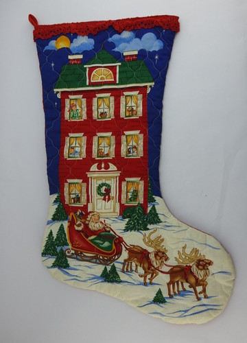 Vintage quilted christmas - vintage,