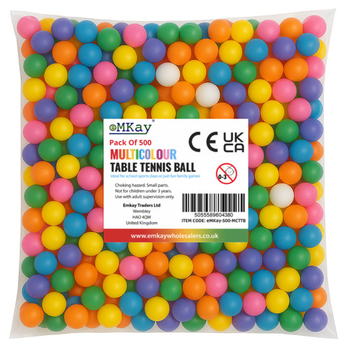 Emkay 500 multicoloured ping - 500,