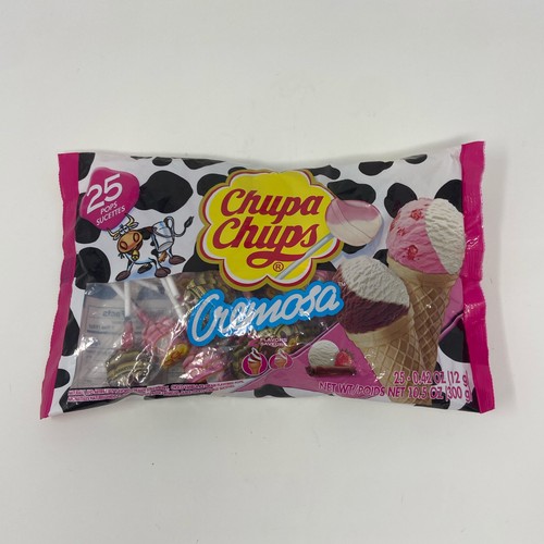 Chupa chups cremosa 25ct - chups,