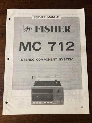Fisher 712 stereo system - mc,
