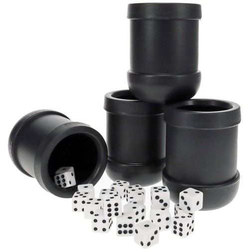 Games plastic dice - 4,