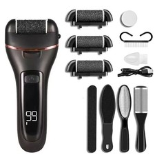Electric Foot File Waterproof Hard Skin Remover Feet Pedicure Set Rechargeable