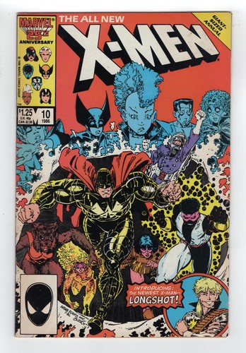 1986 marvel men annual - 1986,