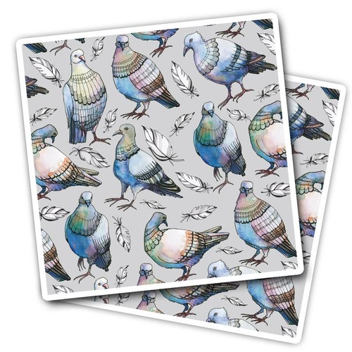Vinyl stickers pigeon dove - vinyl,