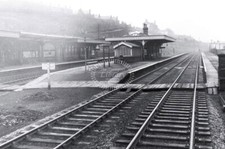 PHOTO British Railways Station