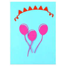 Balloons and Banner Metal