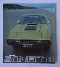 SAAB SONETT III orig 1970 USA