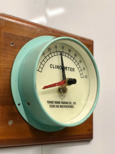 Original nautical clinometer - original,