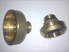 Safefill Refillable Gas Bottle Filling Adaptors - 1x French/Italian & 1x Europe