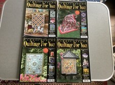 Fabrications Quilting For You Magazine 4 Issues 2012