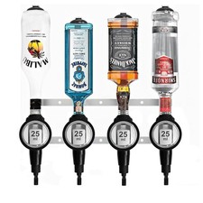 4 Bottle Wall Bracket Set + 4