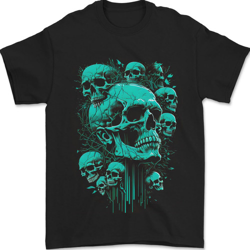 Skull time gothic - time,