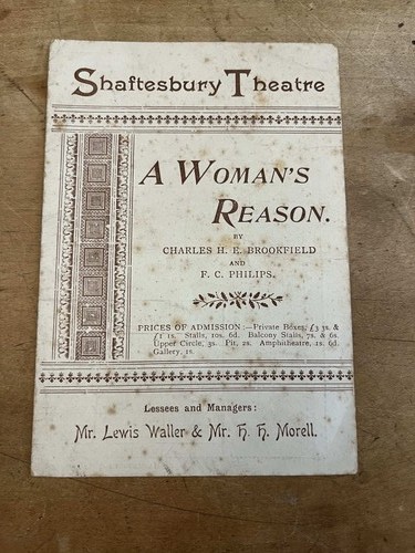 1890s shaftesbury theatre - shaftesbury,
