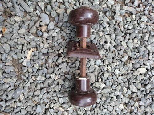 One pair antique - one, of