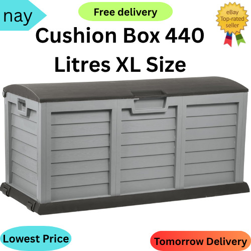 Jumbo grey garden storage - xl,