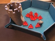 Dice tower tray - tower, add-on