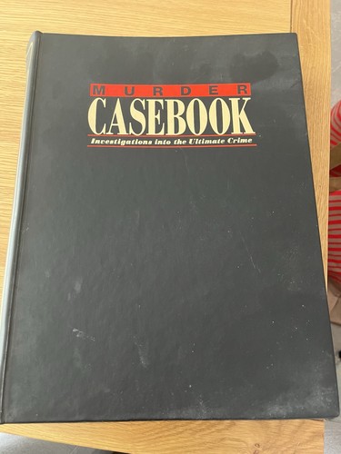 Vintage murder casebook - vintage,