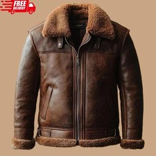 Men’s Distressed Brown RAF