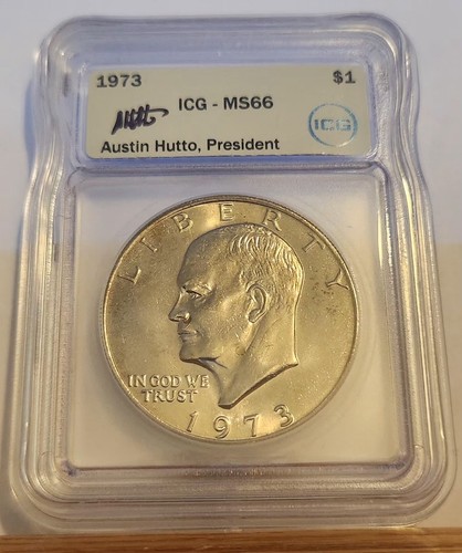 1973 eisenhower dollar - 1973, icg