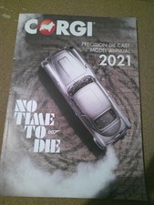 2021 CORGI TOY CATALOGUE.  vgc