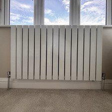 Radiator Flat Panel White