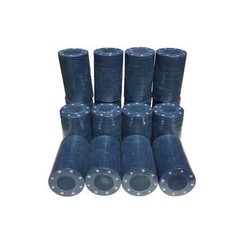 500 x BLUE FULL WIDTH POKER ROULETTE CASINO CHIPS - SUITED DESIGNS TOKENS
