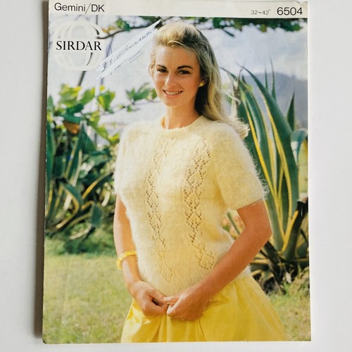 Sirdar knitting pattern 6504 - sirdar,