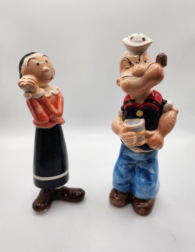 Popeye and olive oyl - popeye, salt