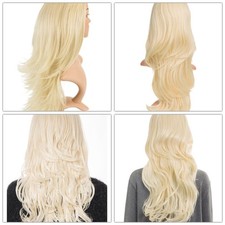 Koko Pure Blonde 3/4 Half Head