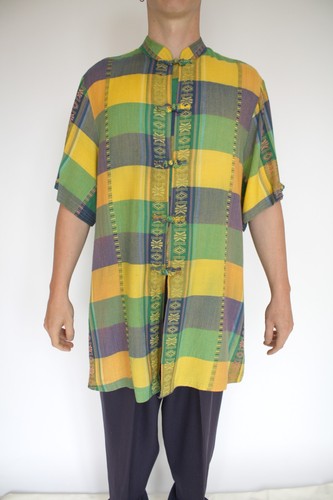 Vintage mens woven - woven, silk