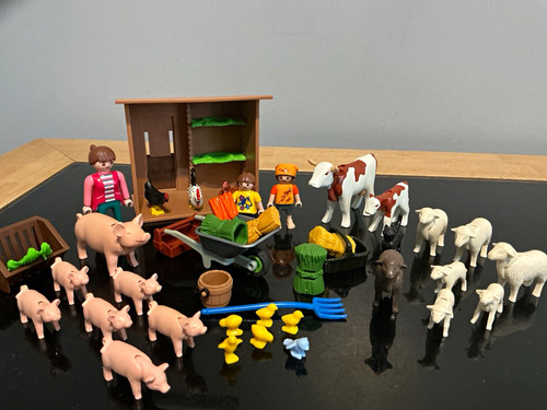 Playmobil farm animals - , &