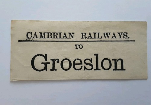 Cambrian railways luggage - railways,