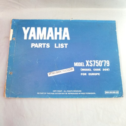 For yamaha 750 3g9 - yamaha, 79