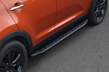 Black Aluminium Side Steps Bars Running Boards To Fit Nissan Juke (2010-19)