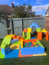 Rainbow soft play equipment