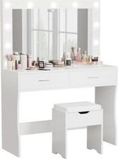35.4 Inch Vanity Desk Set with