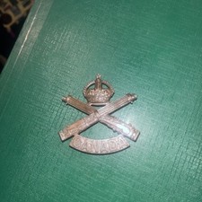 Canada Machine Gun Corps Cap Badge -Gaunt ,London