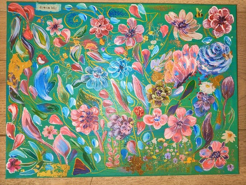 Dream big signed - big, abstract