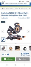 Evolution Sliding Mitre Saw