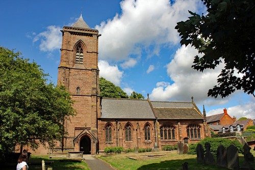 Photo 12x8 helen church - 12x8, st